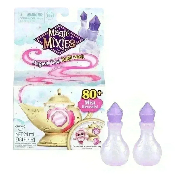 Magic Mixies Magical Mist Refill For Genie Lamp 80+‎ Mist Reveals 2 Refills - Picture 1 of 4